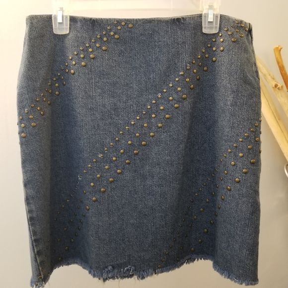 Denim Skirt - Picture 1 of 7